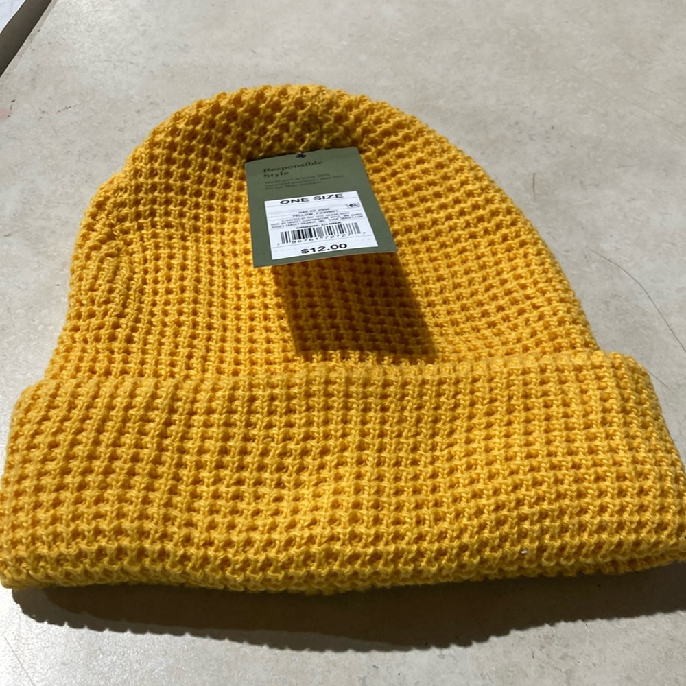 Waffle Knit Beanie